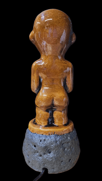 Image 3 of Tiki Classics Steve Crane Tribute Lamp Limited Edition #23 of 100 w/flame bulb