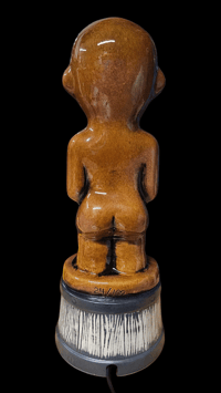Image 3 of Tiki Classics Steve Crane Tribute Lamp Limited Edition #24 of 100 w/flame bulb