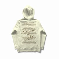 Image 3 of GREASE & OIL - University Sweatsuit- Manifesto - Off White/Brown