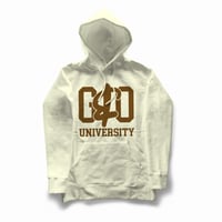 Image 2 of GREASE & OIL - University Sweatsuit- Manifesto - Off White/Brown