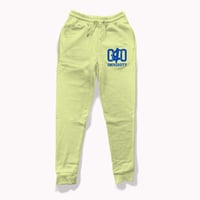 Image 10 of GREASE & OIL - University Sweatsuit- Manifesto - Neon Green/Royal