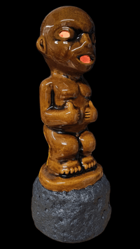 Image 2 of Tiki Classics Steve Crane Tribute Lamp Limited Edition #22 of 100 w/flame bulb