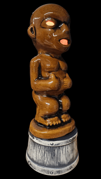 Image 2 of Tiki Classics Steve Crane Tribute Lamp Limited Edition #21 of 100 w/flame bulb