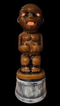 Image 1 of Tiki Classics Steve Crane Tribute Lamp Limited Edition #21 of 100 w/flame bulb