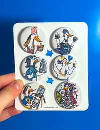 Image 1 of "Creative Goose" Button Pack