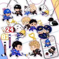 Image 1 of Heated Rivalry Keychains