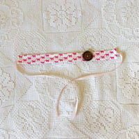 Image 1 of Pink cat button chocker