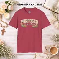 Image 7 of Purposed for Greatness Floral T-Shirt