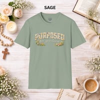 Image 8 of Purposed for Greatness Floral T-Shirt