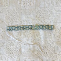 Image 4 of Vintage blue shiny button chocker