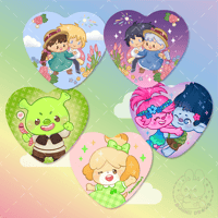 Image 4 of Heart Buttons