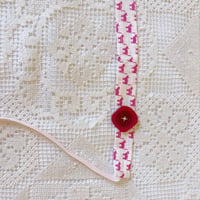 Image 3 of Pink cat square button chocker