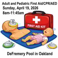 Image 1 of Adult and Pediatric First Aid/CPR/AED r.25 04/19/26 8am class