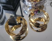 Image 4 of Vintage Swirl Hoops