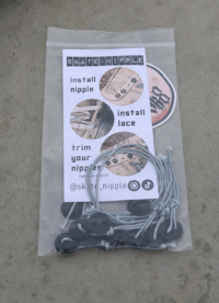 Image 1 of 10pk-Skate Nipple "STREET" 98DU - Black