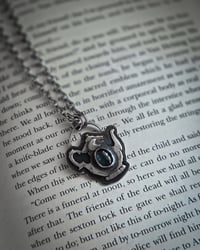 Image 1 of Tea pot with kyanite stone 