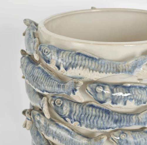 Image of Coastal Sardine Column Vase