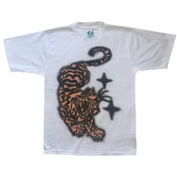 tiger tee (white)