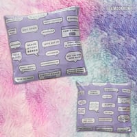 BTS funny iconic quotes | PILLOW COVER