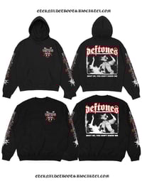 PRE ORDER DEFTONES X HATEBRED HOODIE AND CREWNECH CLOSE ON 08 APRIL 2026