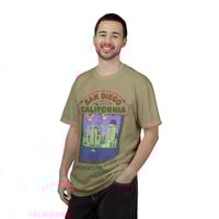Image 10 of San Diego California Vintage Skyline T-Shirt — "America's Finest City" Beach Tee