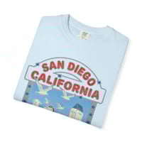 Image 12 of San Diego California Vintage Skyline T-Shirt — "America's Finest City" Beach Tee
