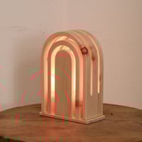 Image 1 of Lampada in Cirmolo "7 Ville"