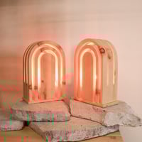 Image 2 of Lampada in Cirmolo "7 Ville"