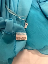 Image 4 of 00s blue fairy top with ruched bust and beading 