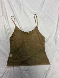 Image 2 of 00s rare iridescent sequin cami top 