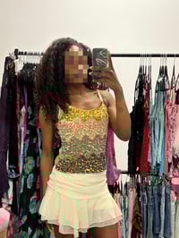 Image 6 of 00s rare iridescent sequin cami top 