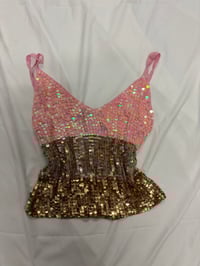 Image 1 of 00s ombre sequin cami top brand new with tags 