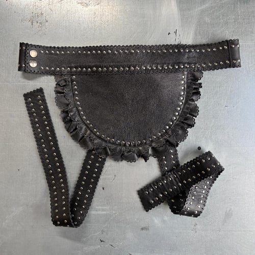 Image of STUDDED APRON PROTOTYPE