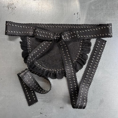 Image of STUDDED APRON PROTOTYPE