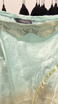 Image 5 of 00s rare asymmetrical hem cami mermaid fairy cami with sequins and ribbon