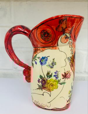 Image of Small red jug