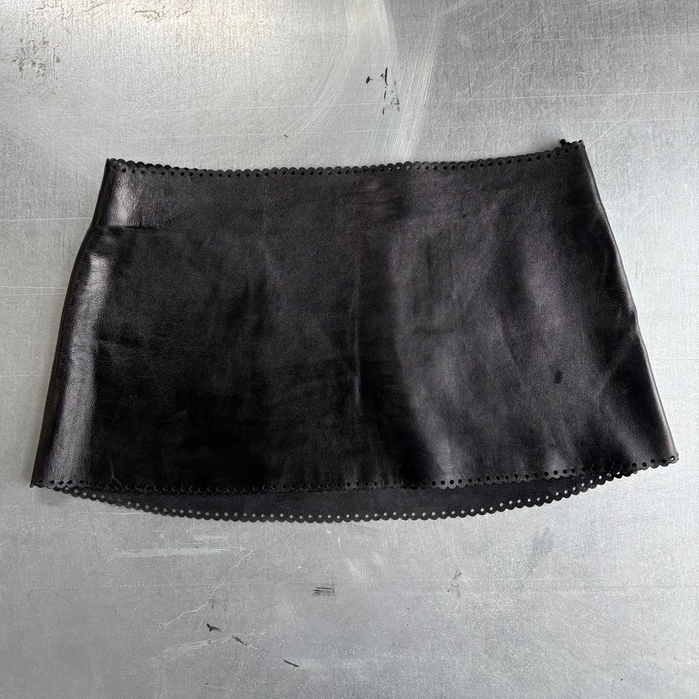 Image of SCALLOPED MINI SKIRT - PROTOTYPE