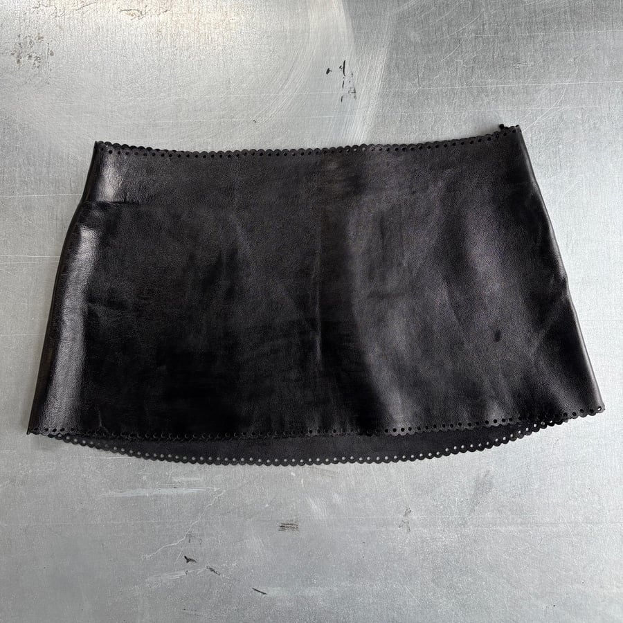Image of SCALLOPED MINI SKIRT - PROTOTYPE