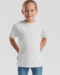 Image 1 of Fruit of the Loom Kids Original T-Shirt - Plain Colours
