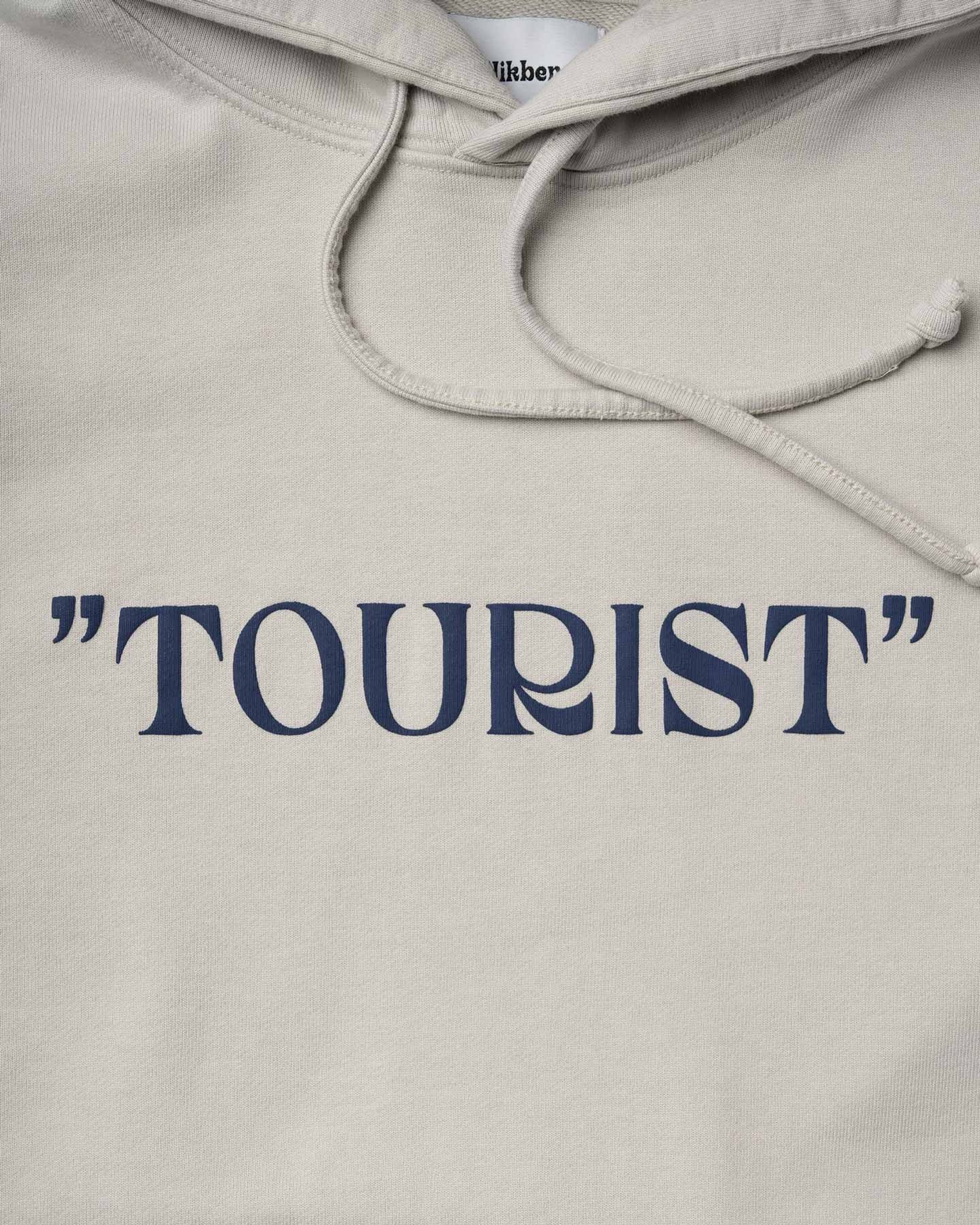 Image of NIKBEN TOURIST HOODIE SILVER GREY