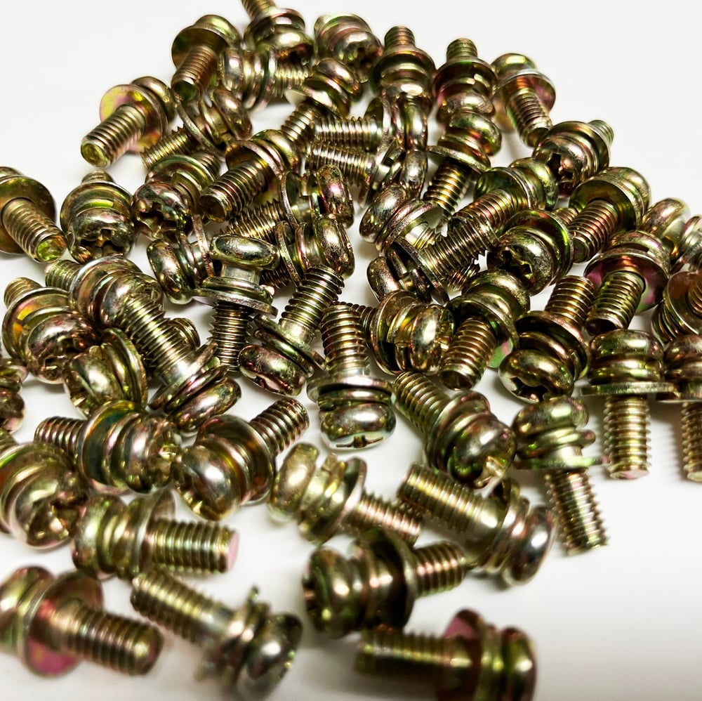 Image of Stick Mounting Screws with Split Lock Washers for Control Panels