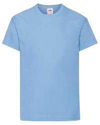 Image 1 of Fruit of the Loom Kids Original T-Shirt - Blue