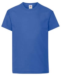 Image 2 of Fruit of the Loom Kids Original T-Shirt - Blue