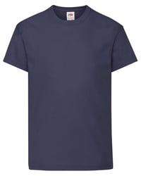 Image 4 of Fruit of the Loom Kids Original T-Shirt - Blue