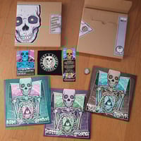 Image 1 of 3x Split 7" Box set: Anatomi-71/Bombstrike, Desperat/Giftgasattack, Makabert Fynd/Tortyr