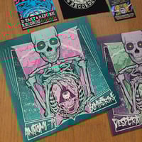 Image 2 of 3x Split 7" Box set: Anatomi-71/Bombstrike, Desperat/Giftgasattack, Makabert Fynd/Tortyr