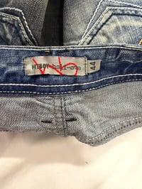 Image 3 of 00s denim mini skirt Witboy