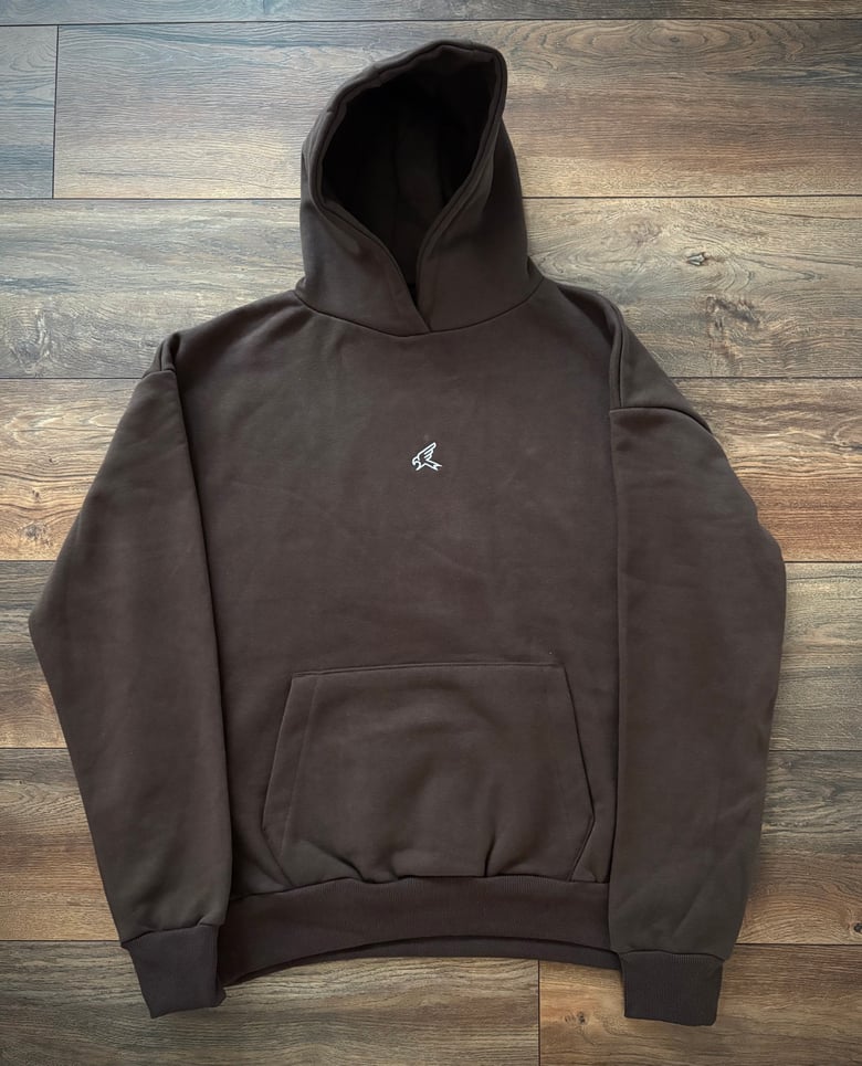 Image of Espresso Heavyweight Oversized Hoody