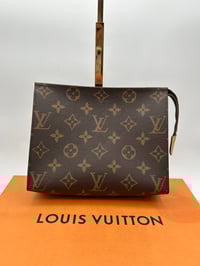 Image 1 of Louis Vuitton Monogram Toiletry Pouch 19