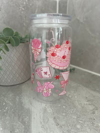Image 2 of Girly 16oz Acrylic Tumbler 